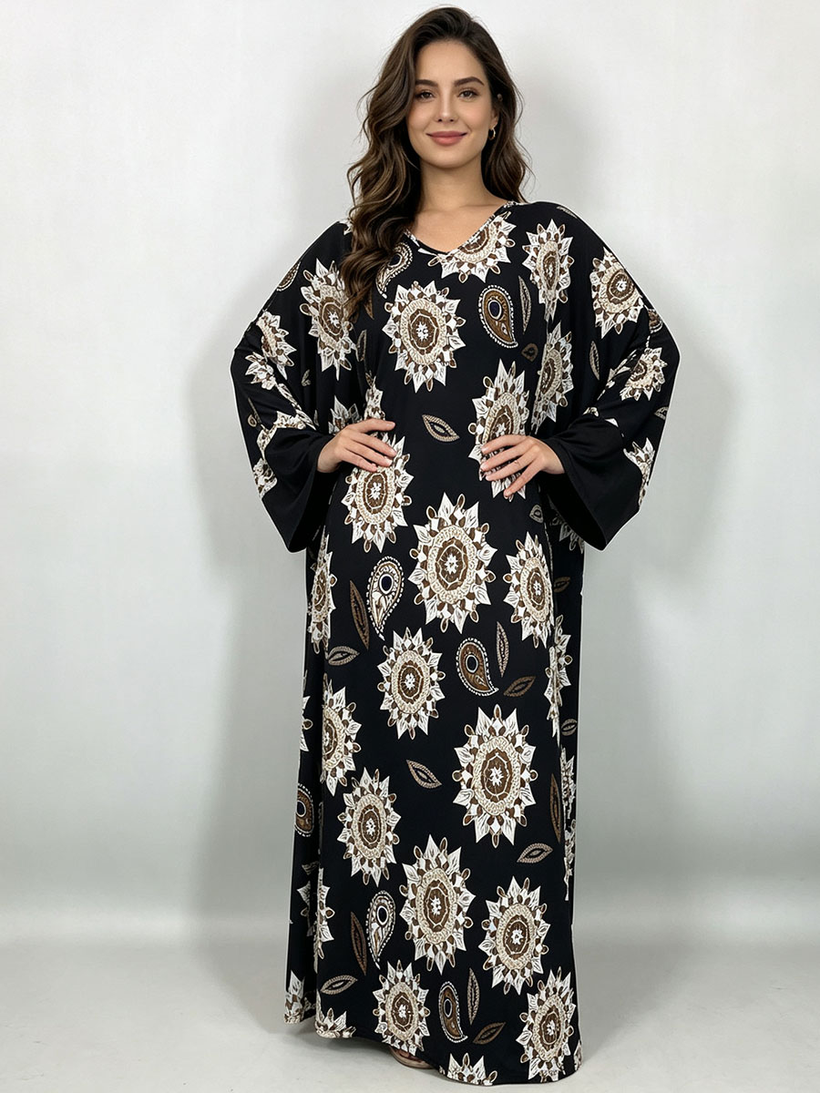Boho Summer Beach Maxi Dress - Платье макси большого размера для женщин,