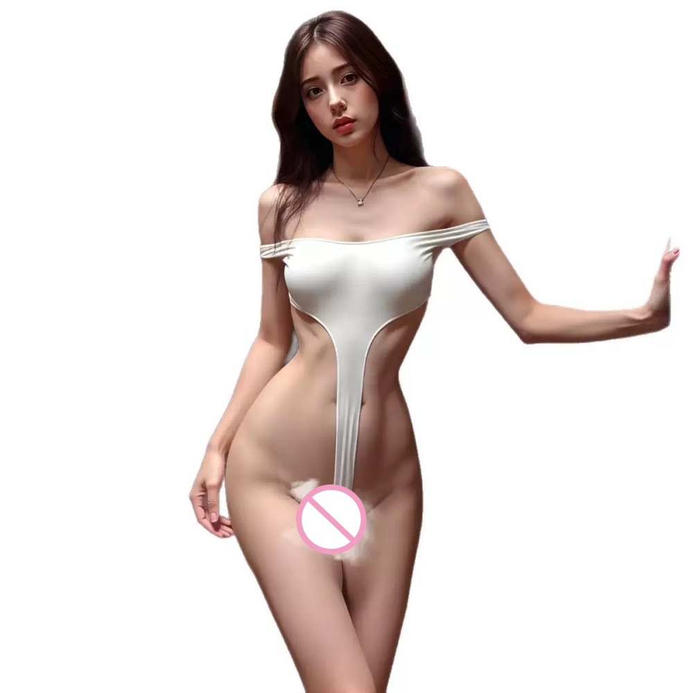 Lingerie - Женское сексуальное кружевное боди-комбинезон с открытой