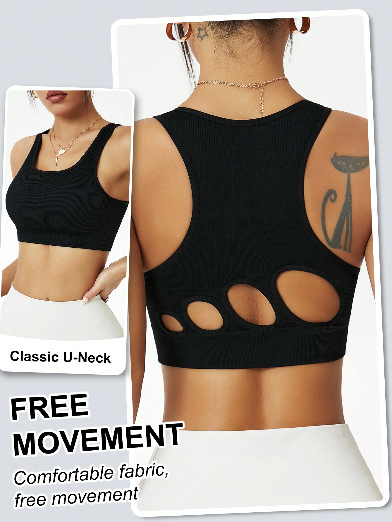 Женский бесшовный спортивный т – обзор и цена Seamless Ribbed Workout Tank Top