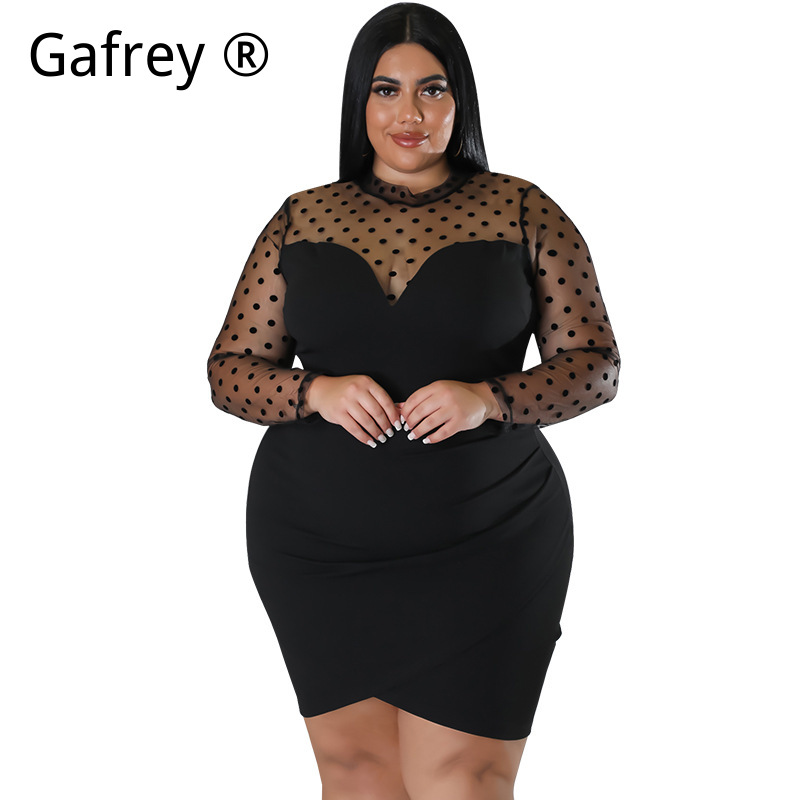 Женское облегающее миди-платье – обзор и цена Sexy Mesh Sheer Bodycon Dress