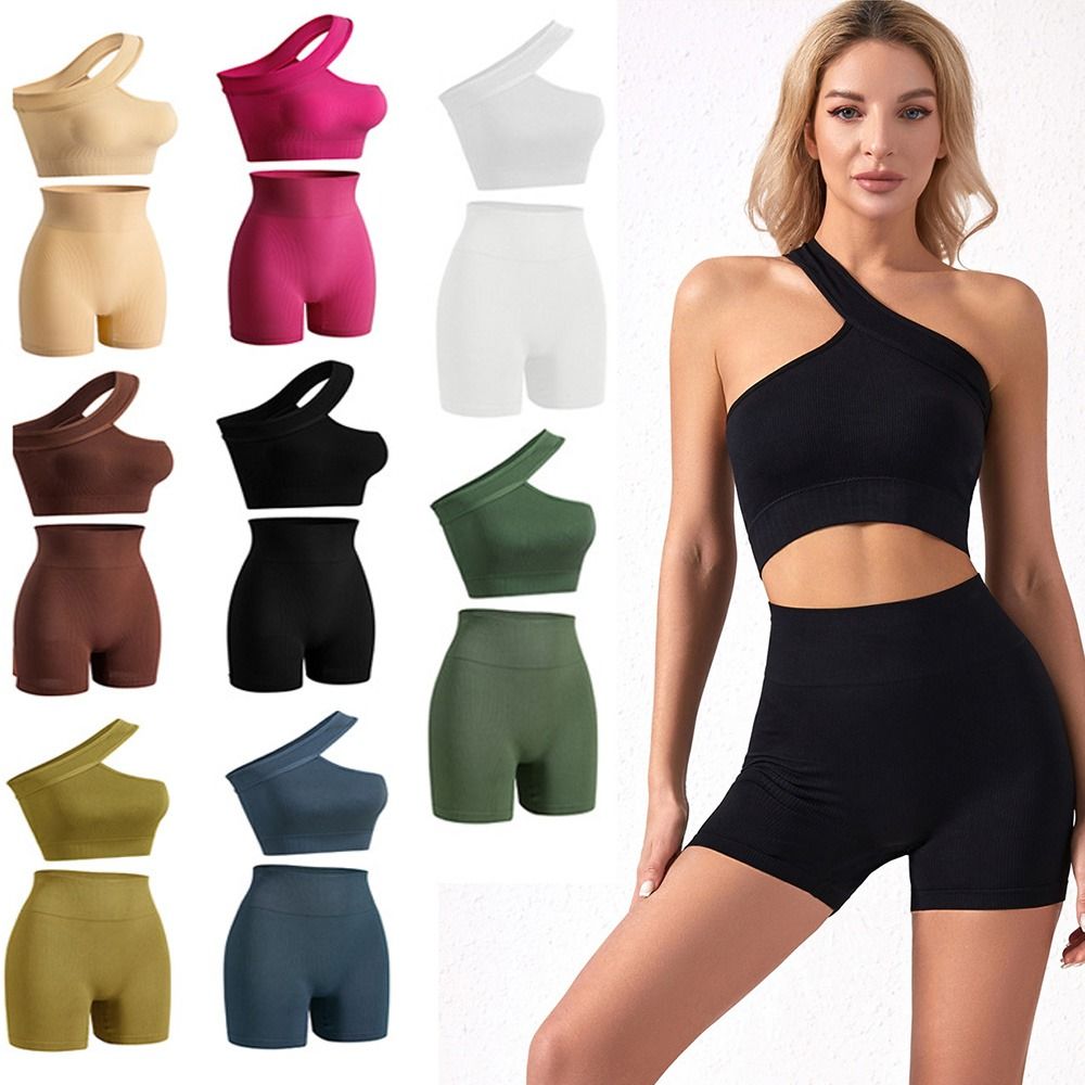 2 шт. повседневные бесшовные ж – обзор и цена Seamless Ribbed Workout Tank Top