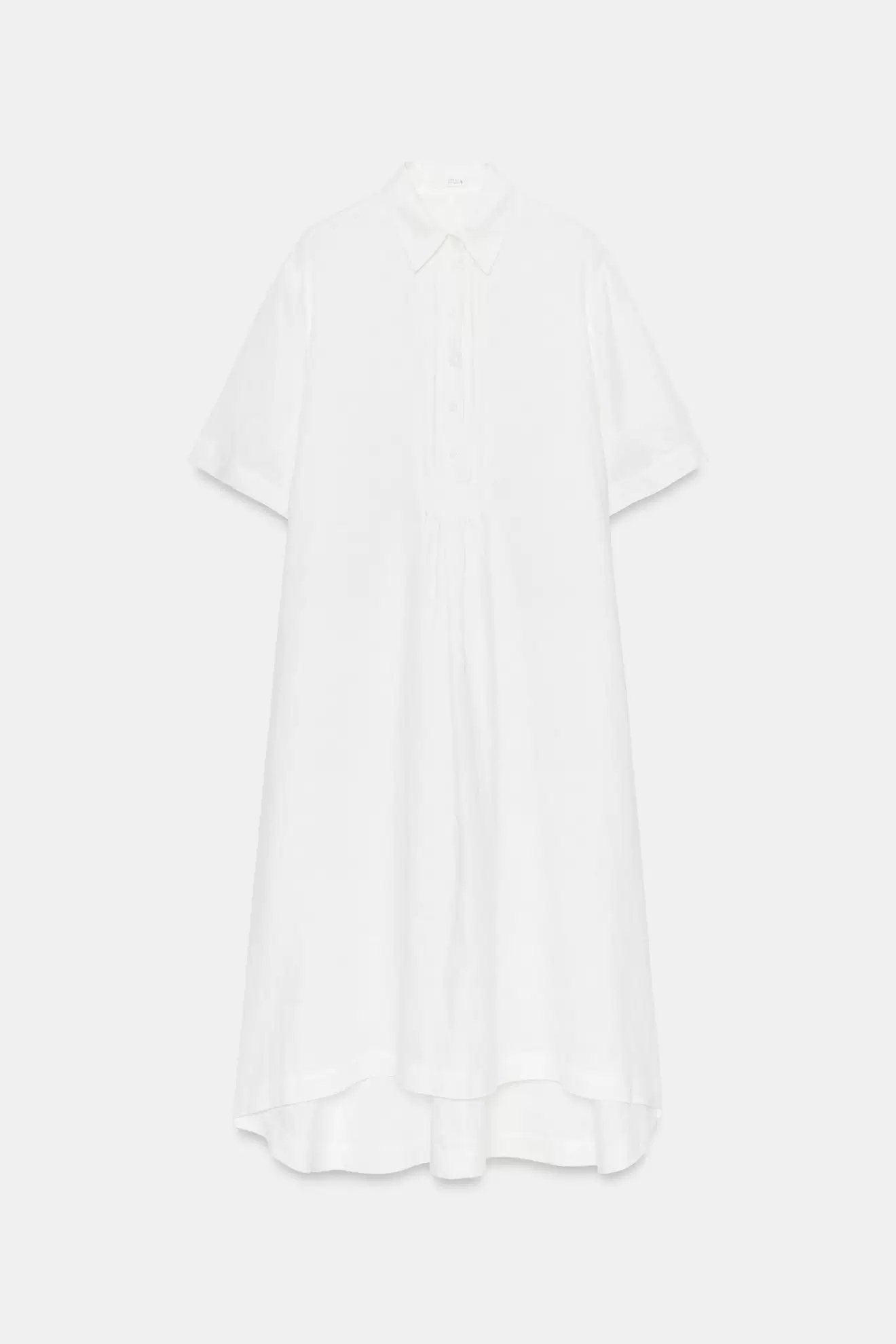 Новое летнее женское платье-ру – обзор и цена Casual Loose Linen Shirt Dress