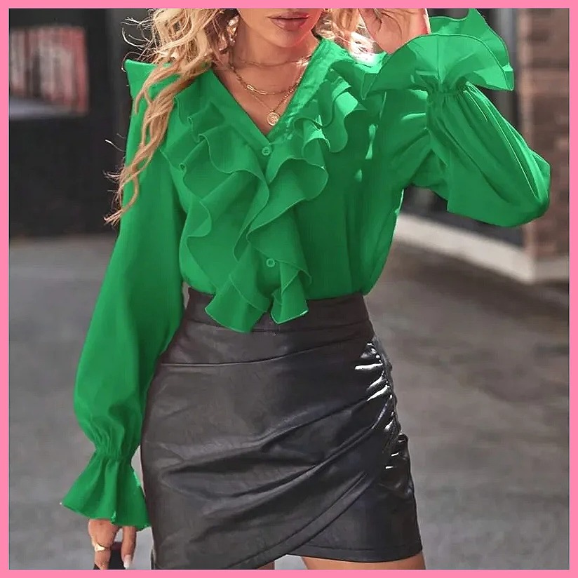 Модная женская блузка с V-обра – обзор и цена Blouses