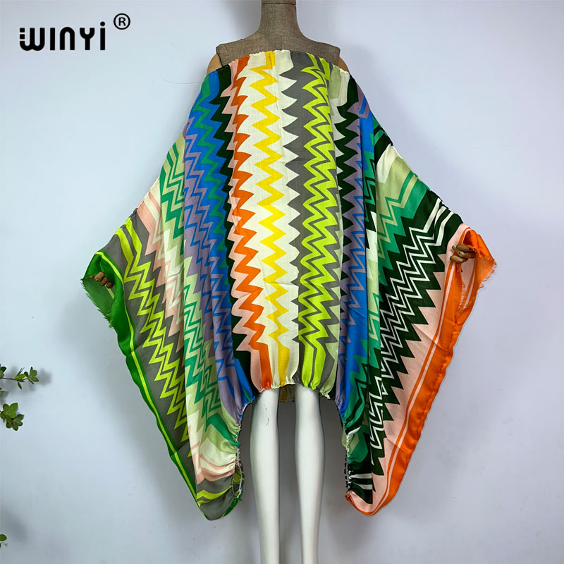 WINYI Женские сексуальные плат – обзор и цена Boho Summer Beach Maxi Dress