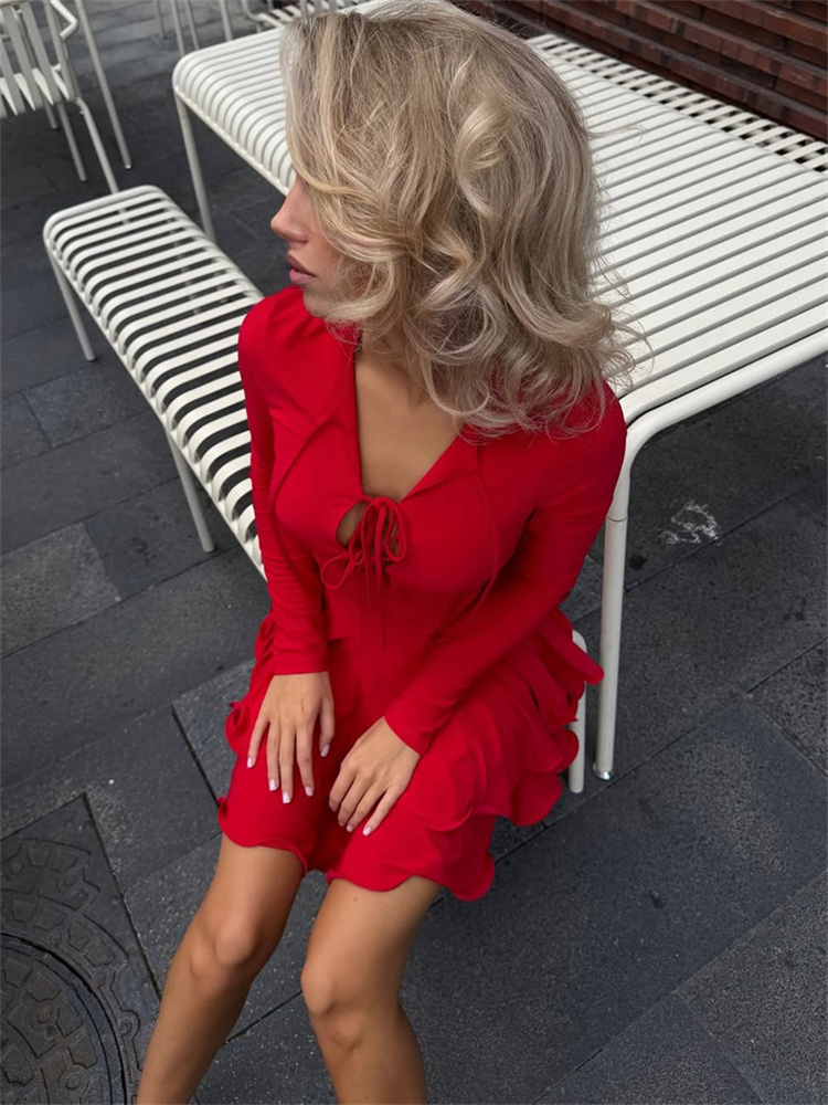 Платье-бодикон Tossy с длинным – обзор и цена Bodycon Long Sleeve Ribbed Dress