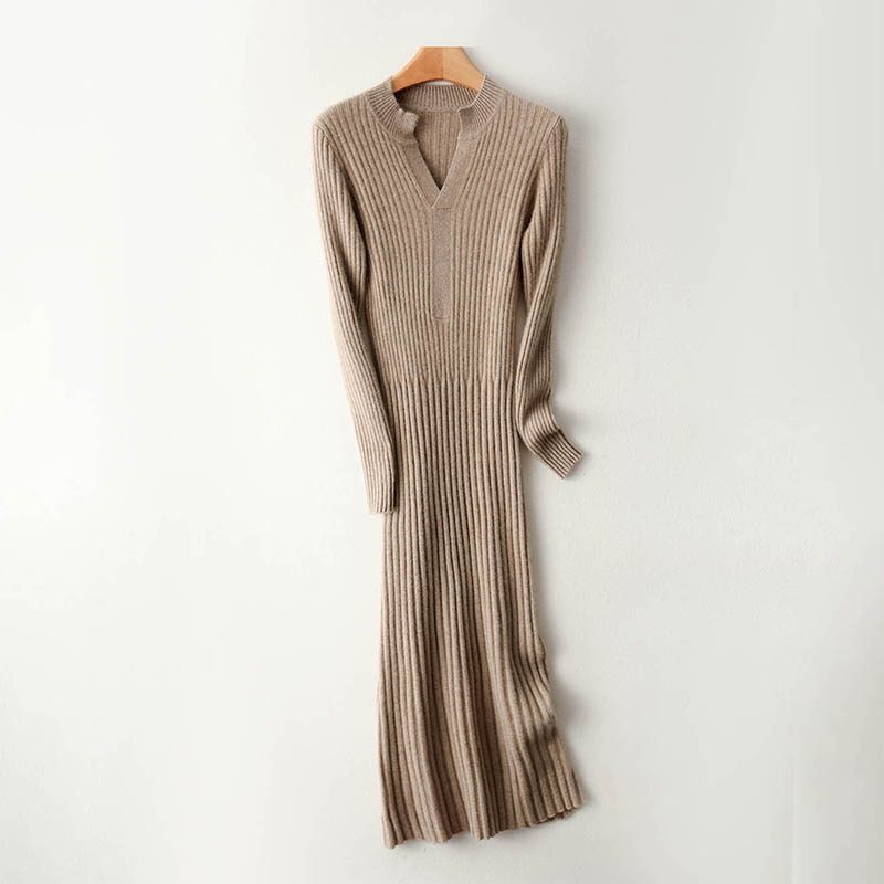 Умное минималистское женское д – обзор и цена Bodycon Long Sleeve Ribbed Dress