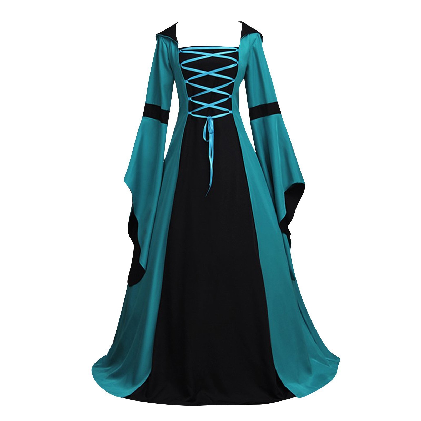 Платье с капюшоном и рукавами- – обзор и цена Dresses